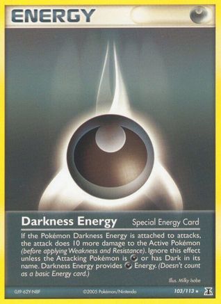 Darkness Energy (Special) 103 [Delta Species]  - Reverse Holofoil