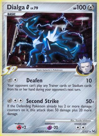 Dialga G 007 [Platinum]  - Reverse Holofoil