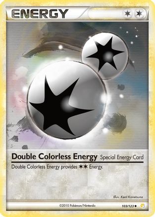 Double Colorless Energy 103/123 [HeartGold SoulSilver]
