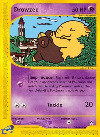 Drowzee (74a) 74a/147 [Aquapolis]
