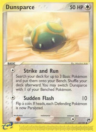Dunsparce 060/100 [Sandstorm]  - Reverse Holofoil