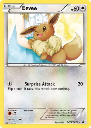Eevee RC14/RC25 [Legendary Treasures Radiant Collection]  - Holofoil
