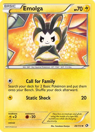 Emolga 049/113 [Legendary Treasures]
