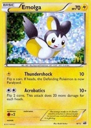 Emolga 006/12 [McDonalds Promos 2012]  - Holofoil