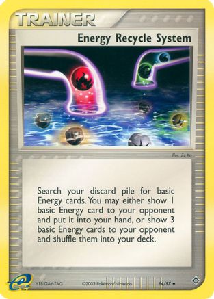 Energy Recycle System 084/97 [Dragon]  - Reverse Holofoil