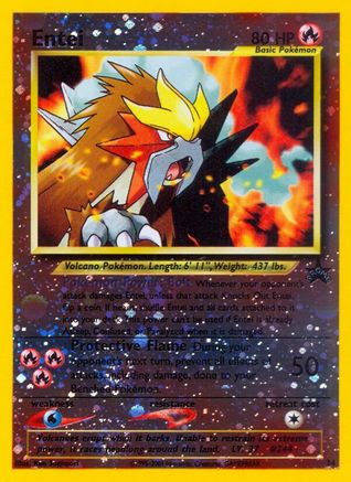 Entei 034/53 [WoTC Promo]  - Reverse Holofoil