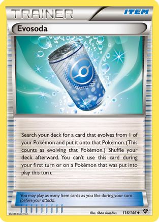 Evosoda 116/146 [XY Base Set]  - Reverse Holofoil