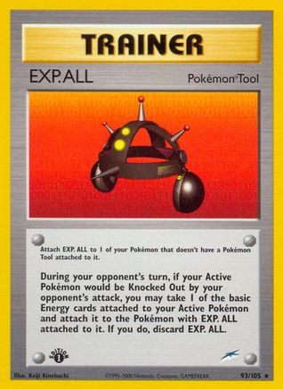 EXP.ALL 093/105 [Neo Destiny]  - 1st Edition