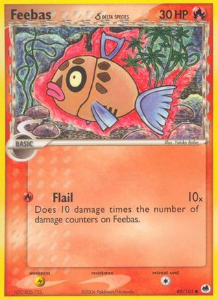 Feebas (Delta Species) 049/101 [Dragon Frontiers]