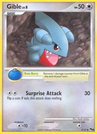 Gible 007 [POP Series 6]