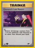 Giovanni's Last Resort 105/132 [Gym Challenge]  - 1st Edition