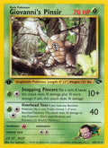 Giovanni's Pinsir 024/132 [Gym Challenge]  - 1st Edition