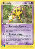 Girafarig 016/97 [Dragon]  - Reverse Holofoil