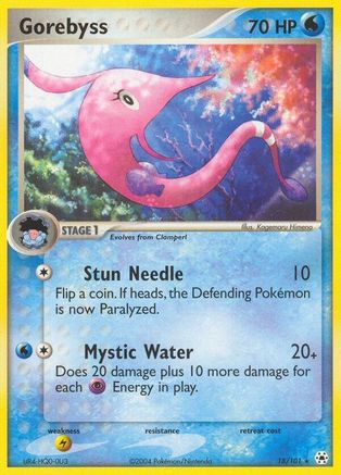 Gorebyss 018/101 [Hidden Legends]  - Reverse Holofoil
