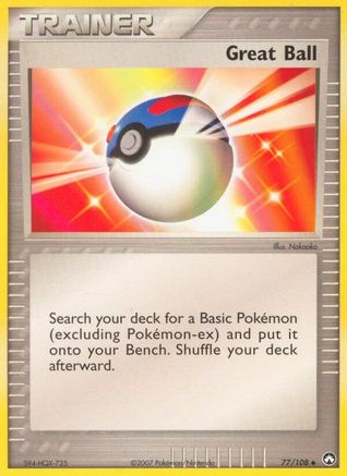 Great Ball 077 [Power Keepers]  - Reverse Holofoil