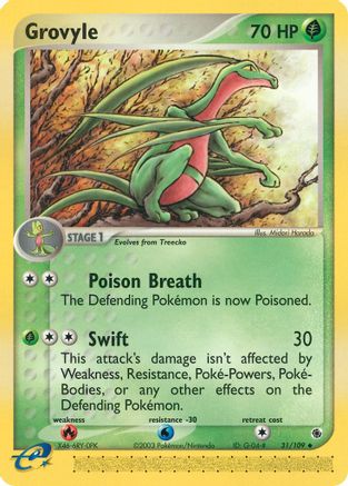 Grovyle 031/109 [Ruby and Sapphire]