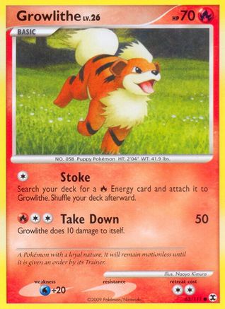 Growlithe 063 [Rising Rivals]