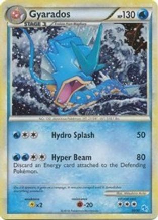Gyarados (#30 Holo) 030 [HGSS Trainer Kit Gyarados & Raichu]  - Holofoil