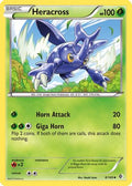 Heracross 008 [Boundaries Crossed]  - Reverse Holofoil