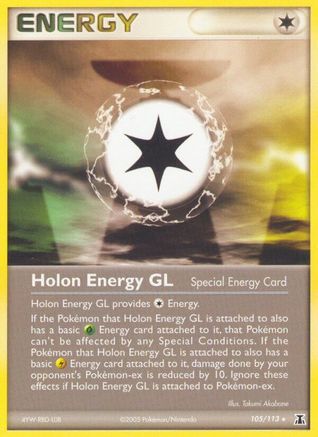 Holon Energy GL 105 [Delta Species]  - Reverse Holofoil
