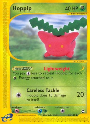 Hoppip 083/147 [Aquapolis]