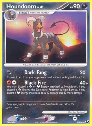 Houndoom 018 [Great Encounters]  - Reverse Holofoil