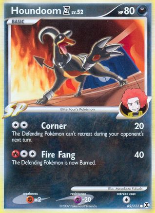 Houndoom E4 065/111 [Rising Rivals]  - Reverse Holofoil