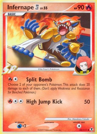 Infernape E4 043/111 [Rising Rivals]
