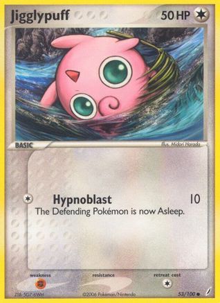 Jigglypuff 053/100 [Crystal Guardians]  - Reverse Holofoil