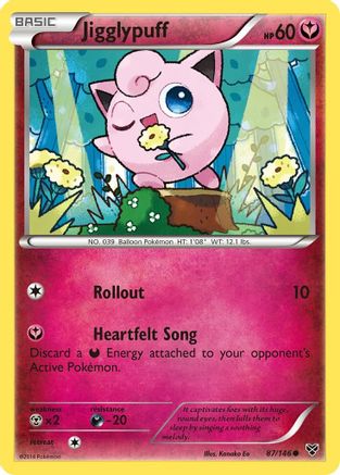 Jigglypuff (87) 087/146 [XY Base Set]