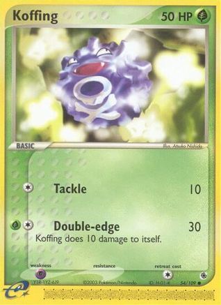 Koffing 054/109 [Ruby and Sapphire]