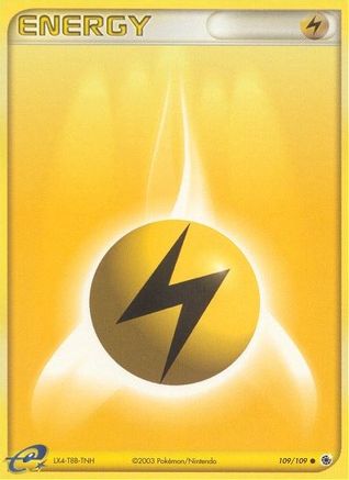 Lightning Energy 109/109 [Ruby and Sapphire]