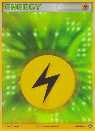 Lightning Energy 106 [Power Keepers]  - Holofoil