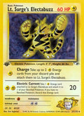 Lt. Surge's Electabuzz (27) 027/132 [Gym Heroes]  - 1st Edition