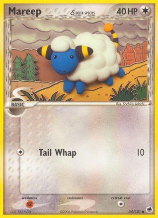 Mareep (Delta Species) 054/101 [Dragon Frontiers]