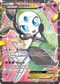 Meloetta EX (Full Art) RC25/RC25 [Legendary Treasures Radiant Collection]  - Holofoil
