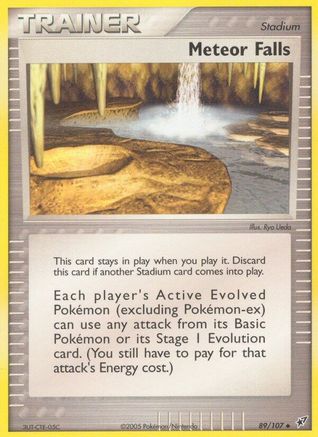 Meteor Falls 089 [Deoxys]  - Reverse Holofoil