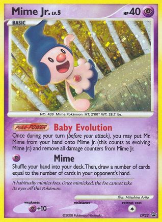 Mime Jr. DP22 [Diamond and Pearl Promos]  - Holofoil