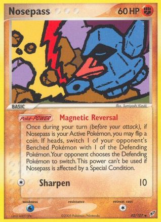Nosepass 042 [Deoxys]