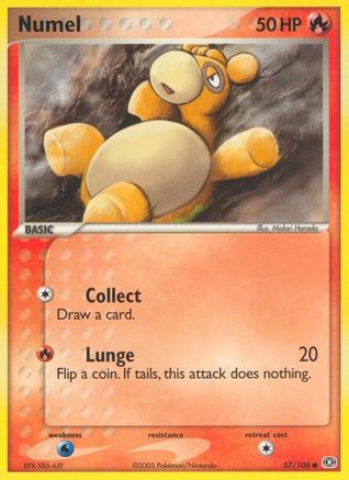 Numel 057/106 [Emerald]  - Reverse Holofoil