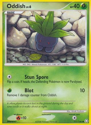 Oddish (111) 111 [Legends Awakened]  - Reverse Holofoil