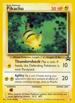 Pikachu (27) 027/53 [WoTC Promo]