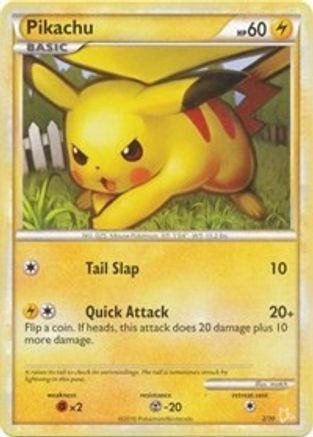 Pikachu (#2) 002 [HGSS Trainer Kit Gyarados & Raichu]
