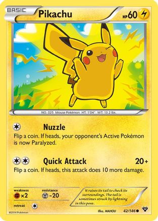 Pikachu 042/146 [XY Base Set]