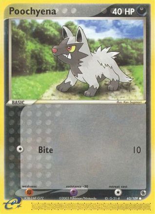Poochyena 063/109 [Ruby and Sapphire]