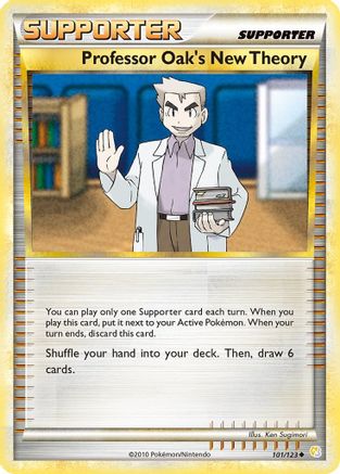 Professor Oak's New Theory 101/123 [HeartGold SoulSilver]
