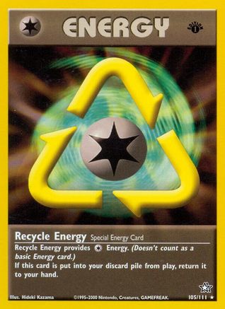 Recycle Energy 105/111 [Neo Genesis]  - 1st Edition