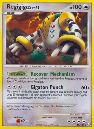 Regigigas (37) 037 [Legends Awakened]  - Reverse Holofoil