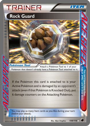 Rock Guard 108 [Plasma Freeze]  - Holofoil