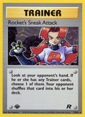 Rocket's Sneak Attack (72) 072/82 [Team Rocket]  - 1st Edition
